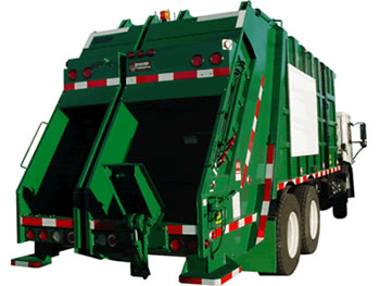 R 9025 2 Split Body Rear Loader