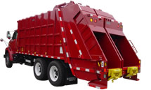 R 9020 2 Split Body Rear Loader