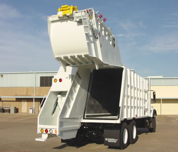 R 9025 2 Split Body Rear Loader